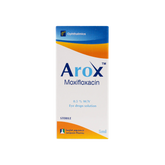 محلول قطرة العين أروكس موكسيفلوكساسين 0.5% 5 مل