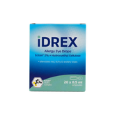 قطرات إيدركس للعين لعلاج الحساسية 20 × 0.5 مل