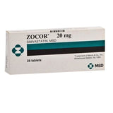 Zocor 20 Mg 28 Tab