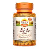 Sundown Alpha Lipoic Acid 600 Mg 60 Cap