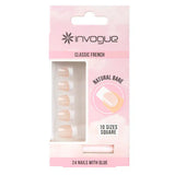 Invogue French Natural Bare Square 24Nails