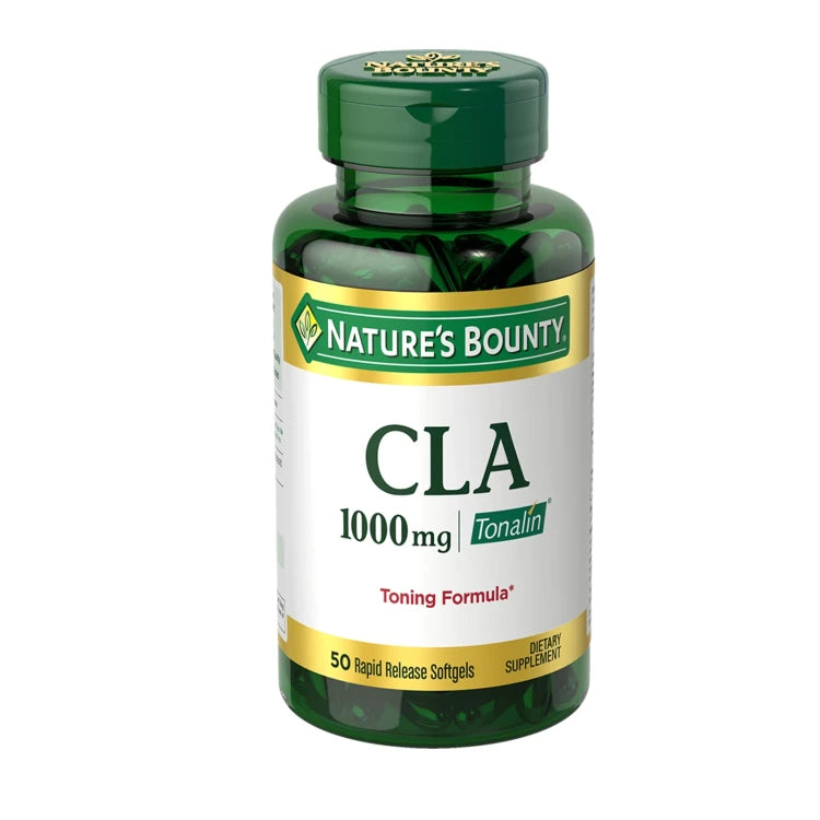 كبسولات ناتشرز باونتي CLA Tonalin 1000 ملغ 50 كبسولة هلامية