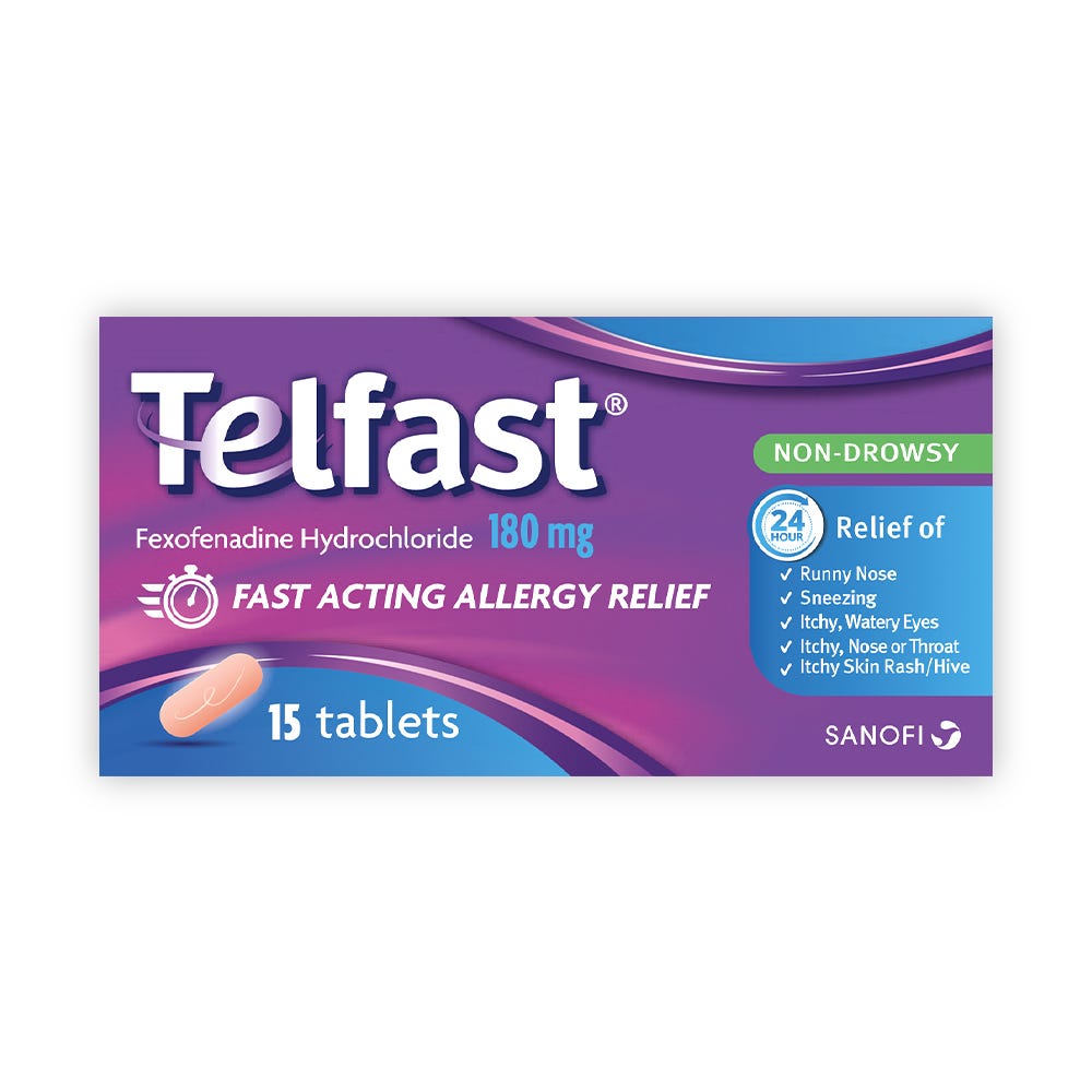 Telfast 180 Mg 15 Tab