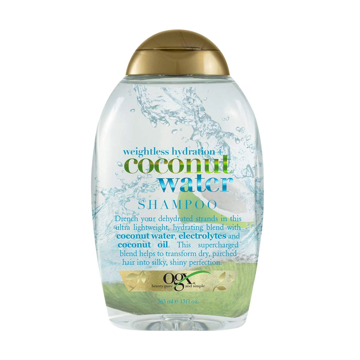 OGX COCONUT WATER SHAMPOO 385 ML