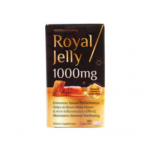 Protem Pharma Royal Jelly 1000mg 60 Capsules
