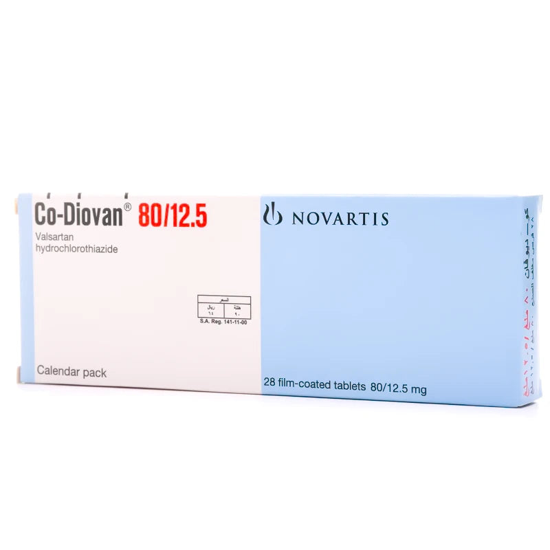 Co-diovan 80/ 12.5 Mg Tab 28 s
