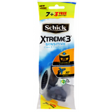 SCHICK XTREME 3 DISP MEN RAZOR 7+3