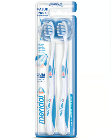 فرشاة أسنان ميريدول لصحة اللثة متوسطة الحجم