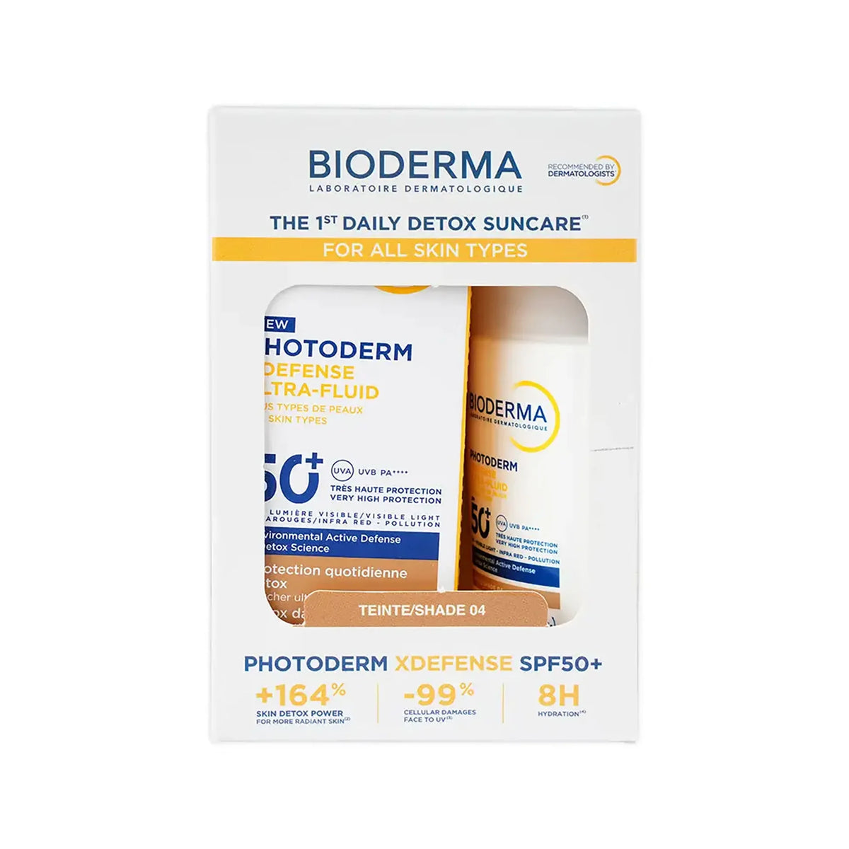 Bioderma Xdefense Spf50 Tinted Shade 04 40Ml(1+1)