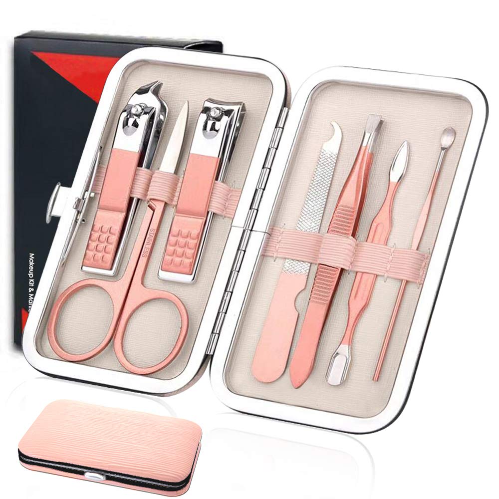 GALANTE Manicure Set 8 Pieces Stainless Steel Small