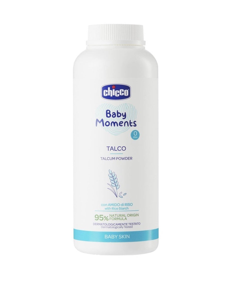 Chicco Baby Moments Talcum Powder 150G (0M+)