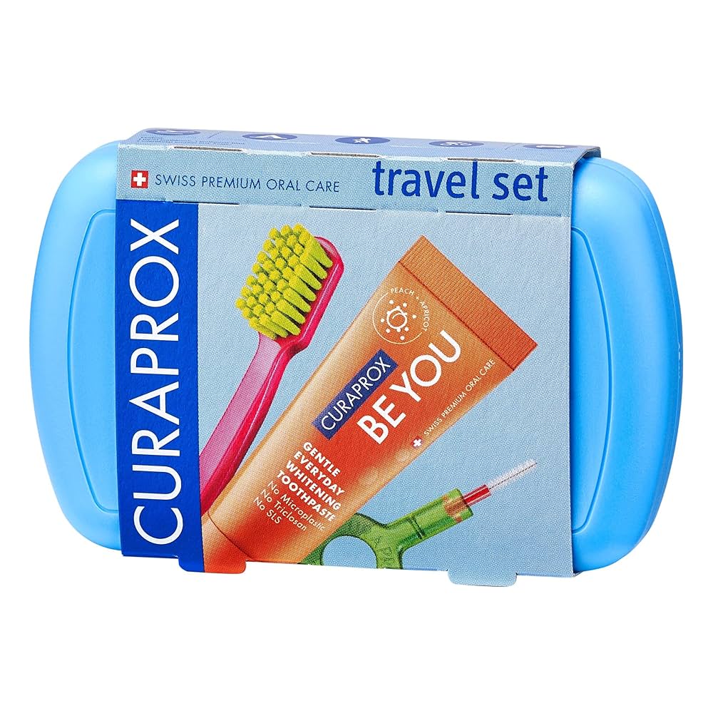Curaprox Travel Set [0919]+10Ml Be You TP (BLUE)