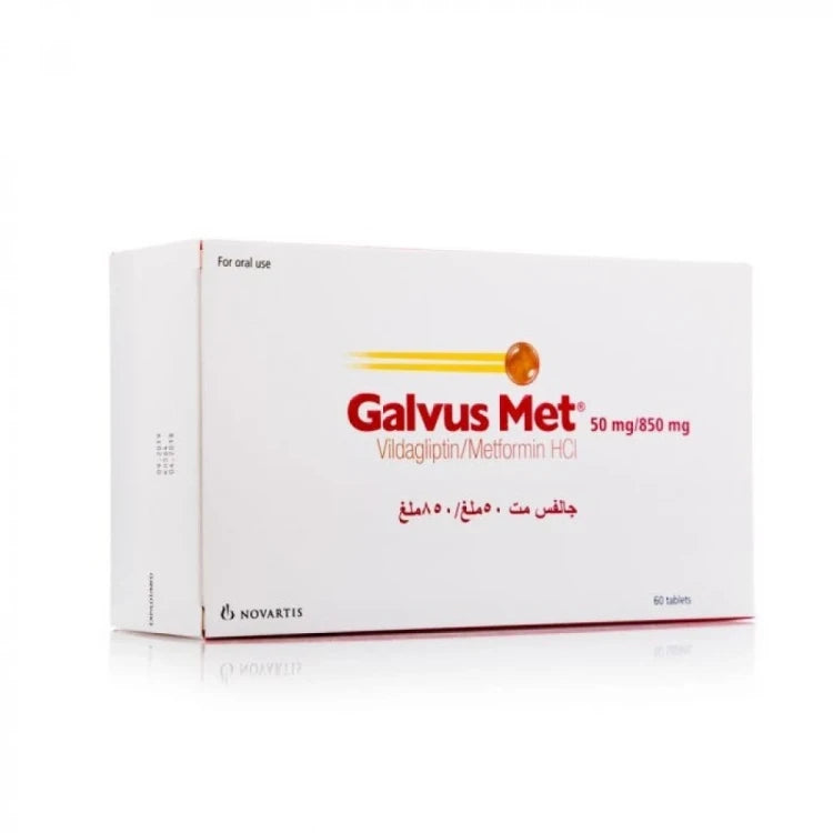 Galvusmet 50/ 850 Mg 60 Tabs