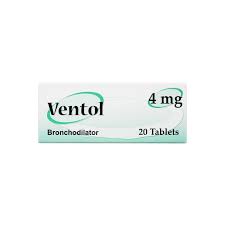 Ventol 4 Mg 20 Tab