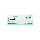 Ventol 4 Mg 20 Tab