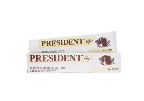 معجون أسنان بريزيدنت جونيور 6+ بنكهة الشوكولاتة 50 مل