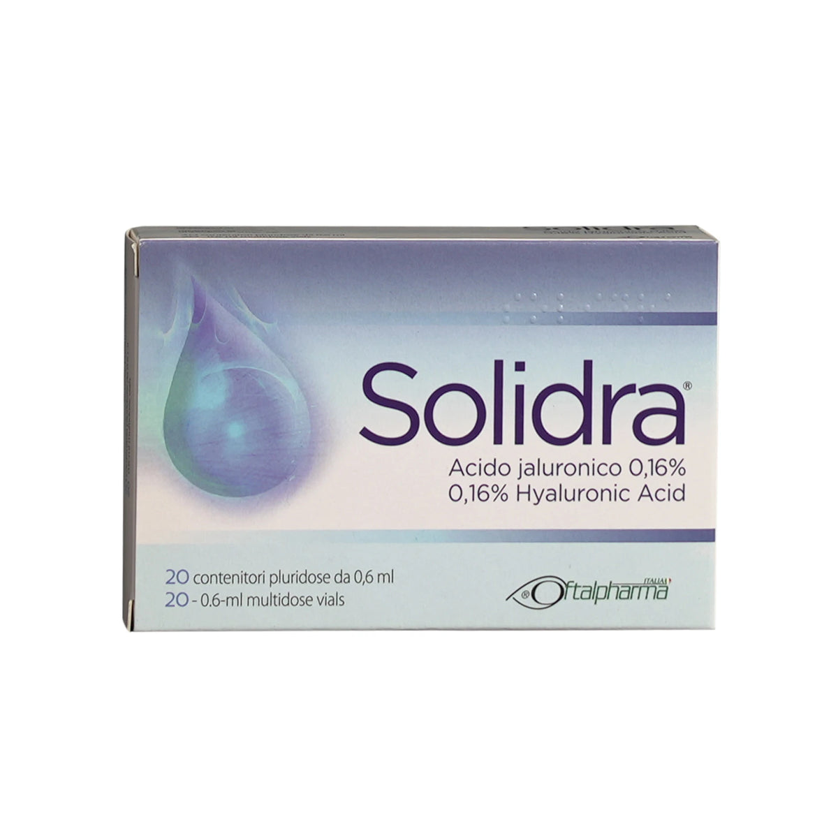 Solidra 20 Vial Eye Drops