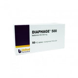 Diaphage 500 Mg 50 Tab