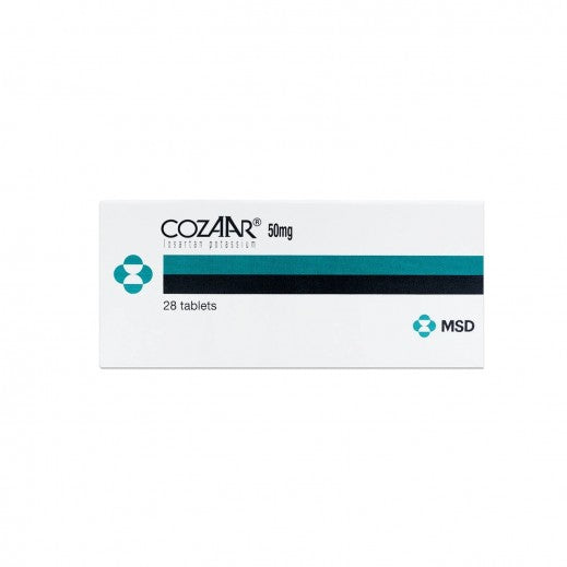 Cozaar 50 Mg 28 Tablets