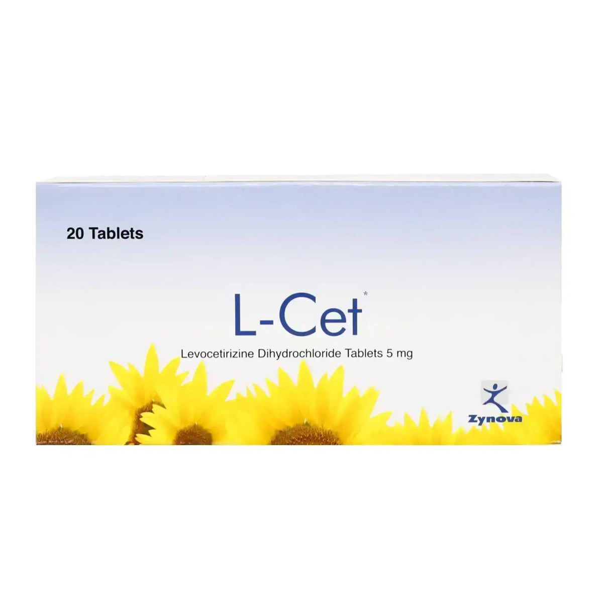 L-CET 5MG 20TABS