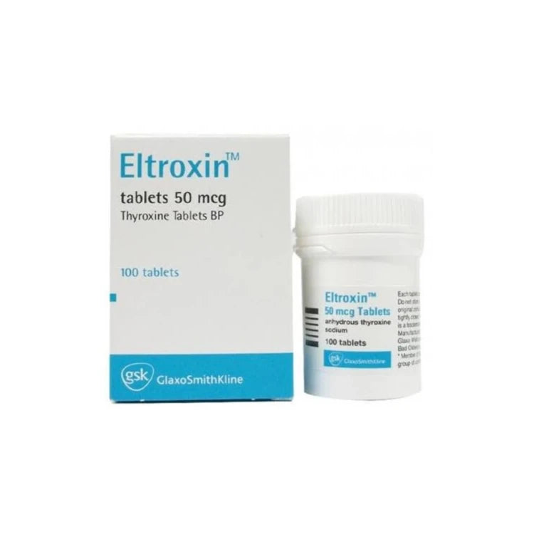Eltroxin 50 Mg 100 s