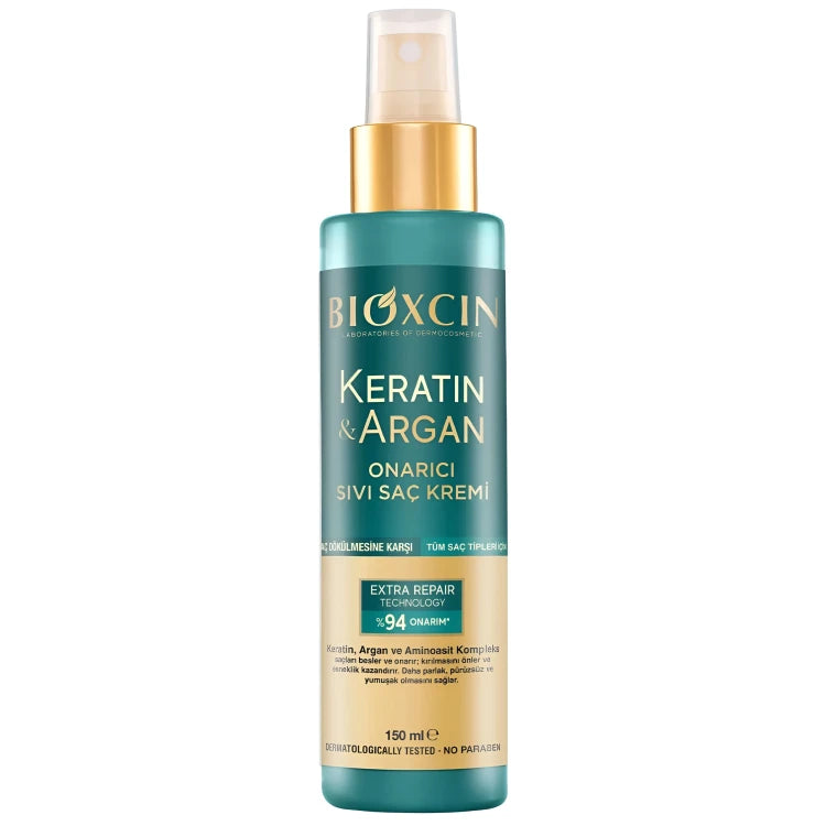 BIOXCIN KERATIN & ARGAN REPAIR LIQUID HAIR CONDITIONER