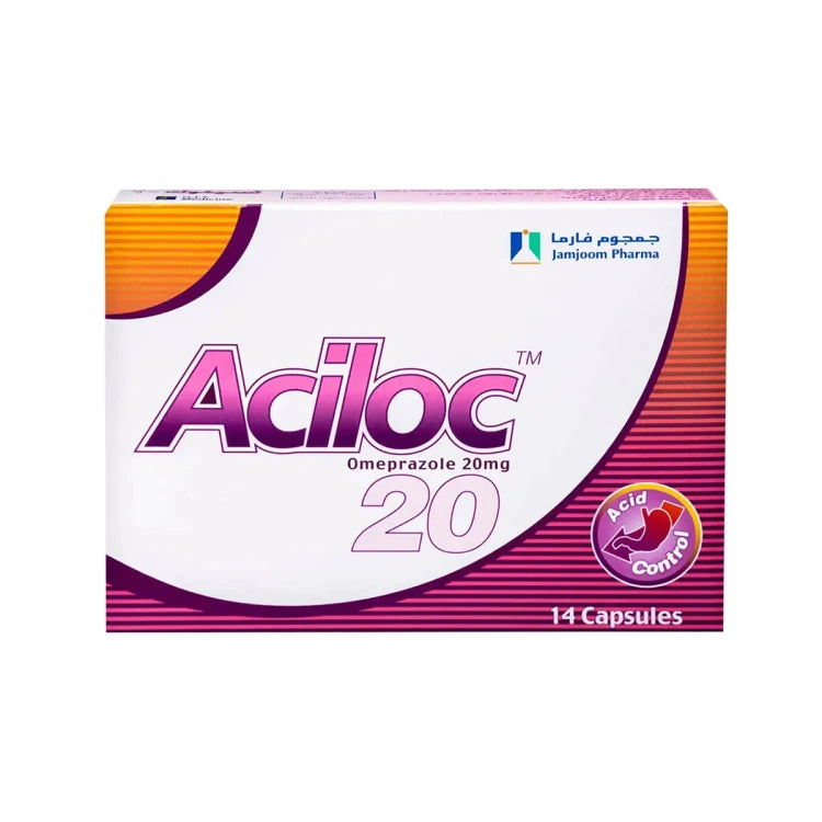 Aciloc Omeprazole 20mg 14 Capsules