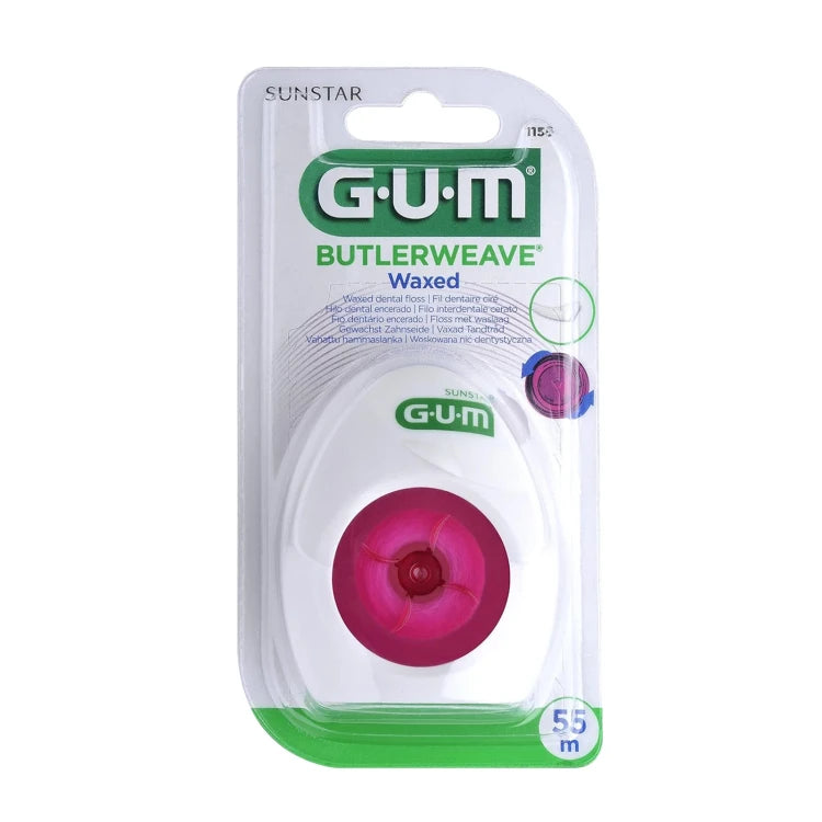 GUM Floss BUTLERWEAVE Waxed 55m 1155