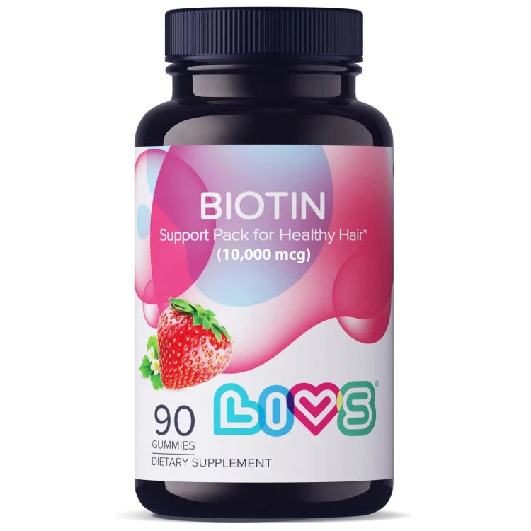 Livs Biotin 10000 Mcg 90 Gummies
