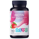 Livs Biotin 10000 Mcg 90 Gummies