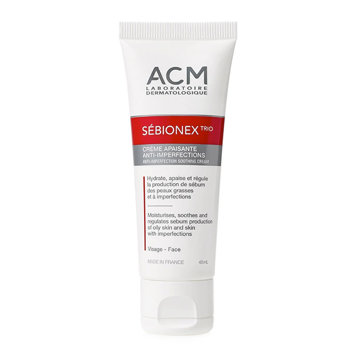 acm sebionex trio cream 40 ML