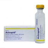 Insulin Actrapid Hm 100 Iu/ml 10 Ml