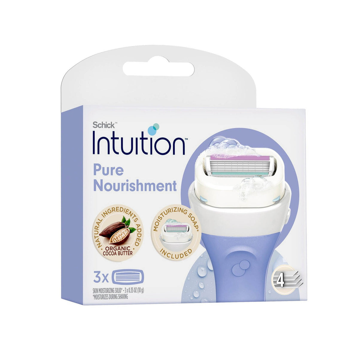 Schick Intuition Pure Nourishment Refill 3 pcs