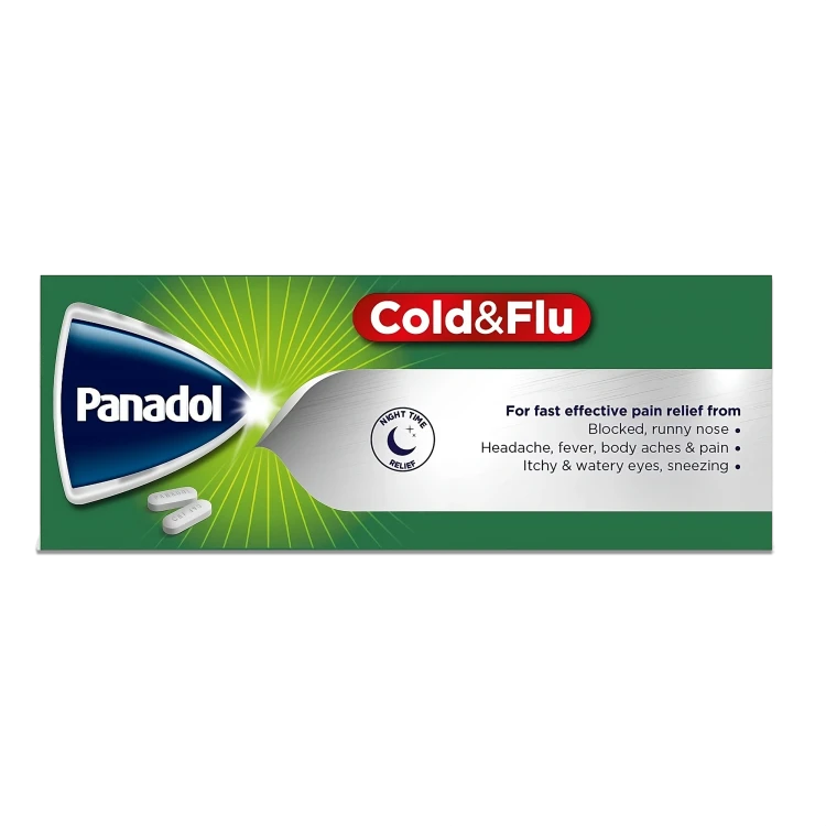 Panadol Cold - Flu Night 24 Caplets