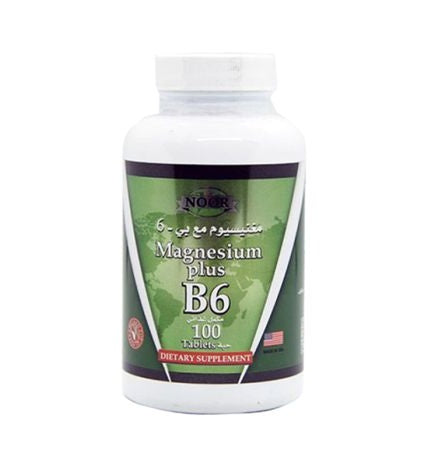 Noor Magnesium Plus B6 100 Tablets