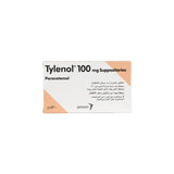 TYLENOL 10 SUPP 100 MG