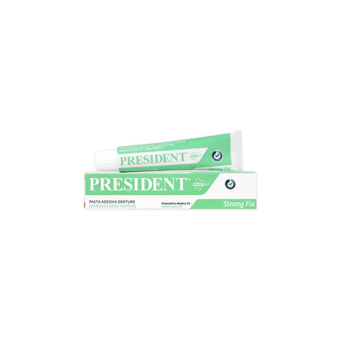 PRESIDENT DENTURE ADHESIVE STRONG FIX