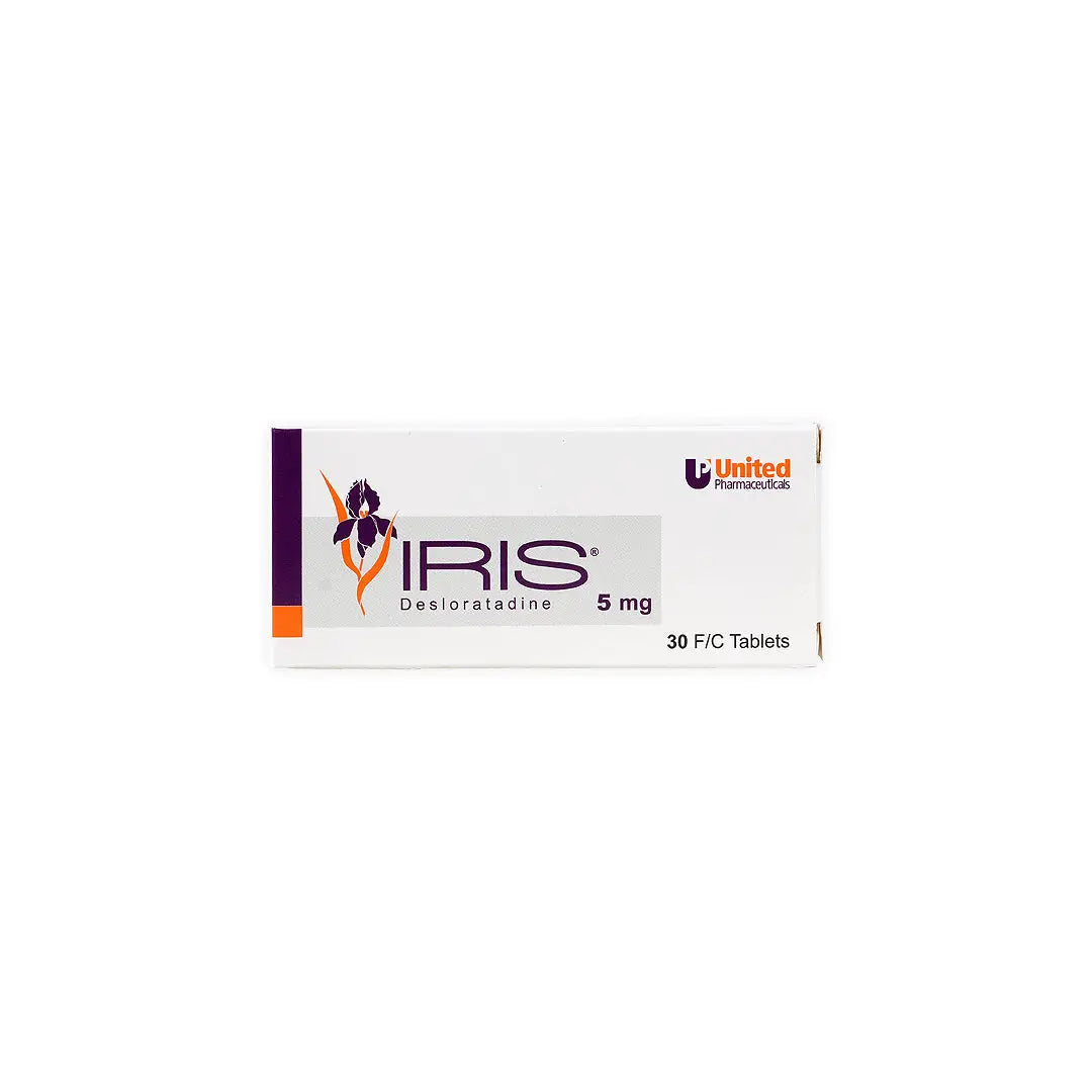 IRIS 5MG 30 F/C TAB