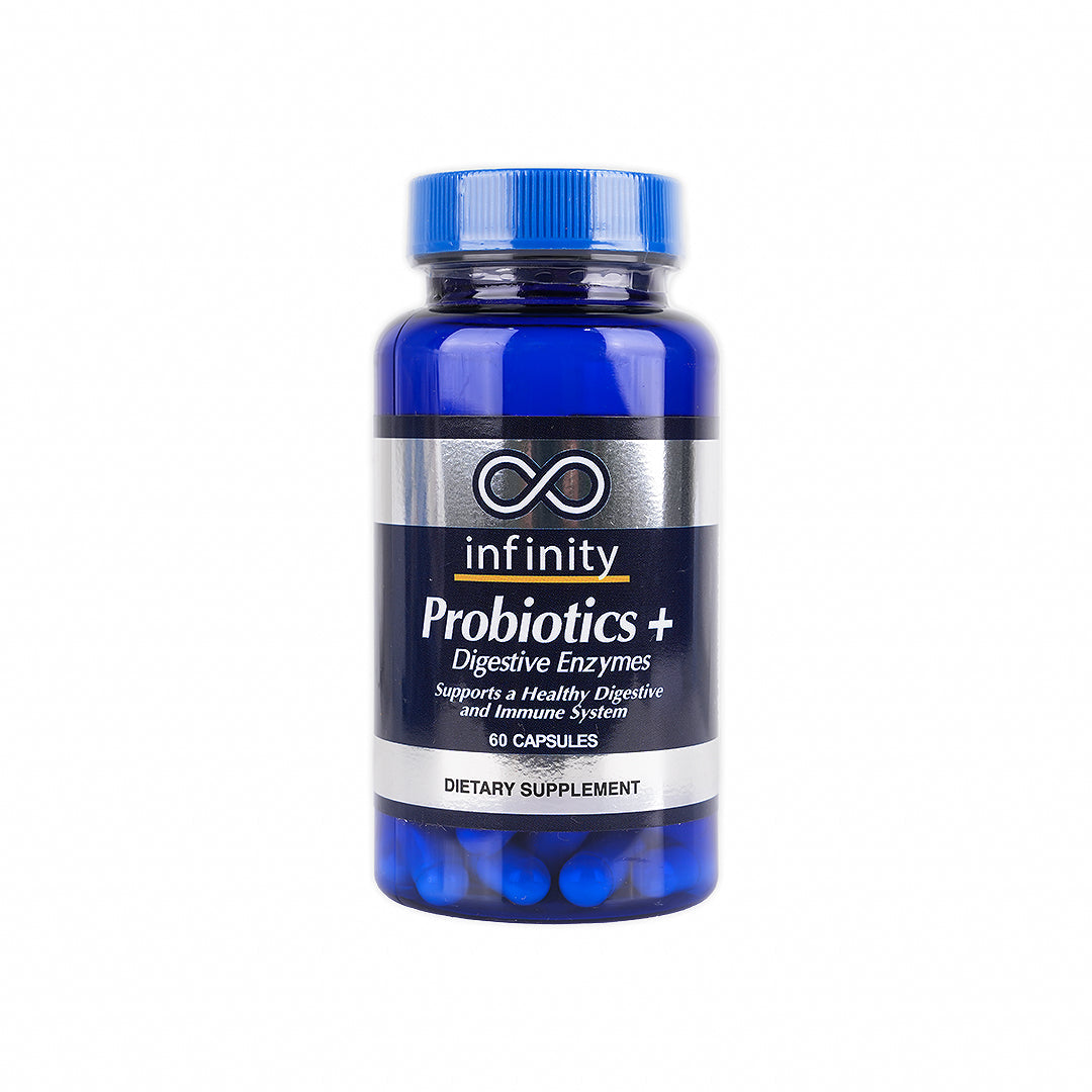 INFINITY PROBIOTICS DIGESTIVE ENZYMES 60 CAPS